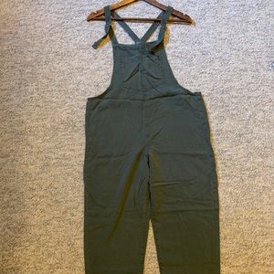 Aerie Green Overalls